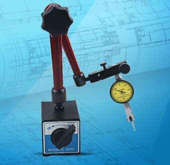 0-0.8mm lever indicator met universele magnetische base tafel zetel 588N (60 KG) dialgage meetklok Kleine tafel