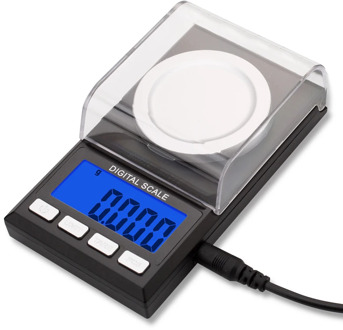 0.001g Precision Scales 100g /50g LCD Digital Scale For Jewelry Diamond Gold Medicinal Lab Milligram Gram Scale Electronic