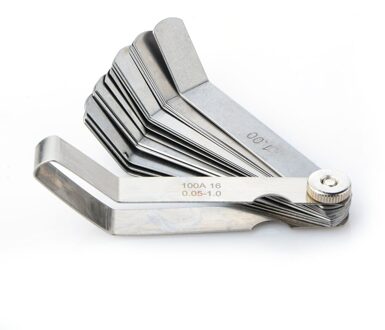 0.05 Tot 1 Mm Dikte Gebogen Rvs Gap Metric Filler Voelermaat