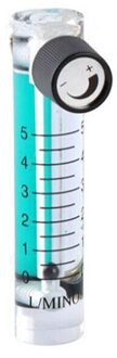0.1-1.5LPM 1.5L Zuurstof Flowmeter Flowmeter Met Regelklep Voor Zuurstof Lucht Gas