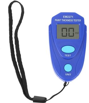 0-1.25Mm RM660 Coating Schilderij Diktemeter Tester Ultrasone Film Mini Auto Coating Meten Verf Gauge Meetinstrument EM2271 blauw