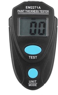 0-1.25Mm RM660 Coating Schilderij Diktemeter Tester Ultrasone Film Mini Auto Coating Meten Verf Gauge Meetinstrument EM2271 zwart