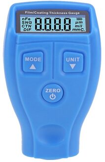 0-1.25Mm RM660 Coating Schilderij Diktemeter Tester Ultrasone Film Mini Auto Coating Meten Verf Gauge Meetinstrument GM200 blauw