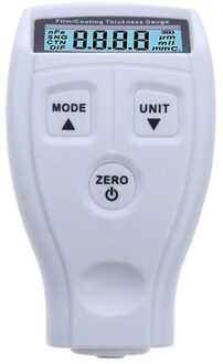 0-1.25Mm RM660 Coating Schilderij Diktemeter Tester Ultrasone Film Mini Auto Coating Meten Verf Gauge Meetinstrument GM200 wit