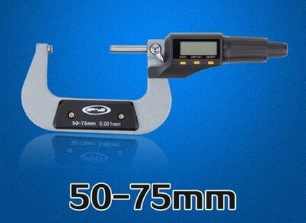 0-100mm 0.001 precisie digitale display micrometer schroef gauge schroefdraad buitenmicrometer meten 30020036 50-75MM