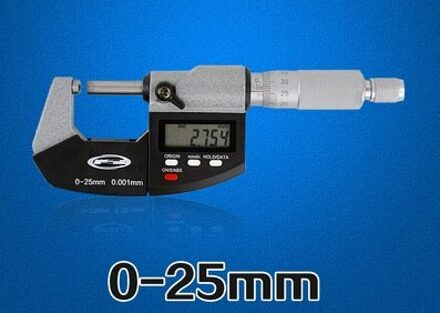 0-100mm 0.001 precisie digitale display micrometer schroef gauge schroefdraad buitenmicrometer meten 30020038 0-25MM