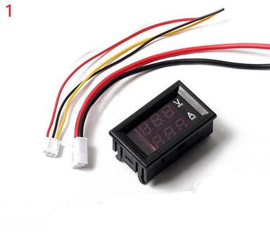 0-100V/10A 50A 100A Led Dual Display Digitale Stroom Meter Digitale Voltmeter En Z8V7