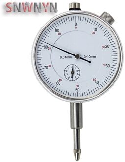 0-10Mm 0.01Mm Dial Indicator Gauge Mechanische Indicatie Gauge Dial Gauge Micrometer Meet Instrument Tool