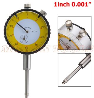 0-10Mm/1Inch Dial Indicator 22Pcs M2.5 En 4-48 Draad Tip Voor Wijzerplaat & Test Indicatoren Staal Dial Indicator Punt Set 1duim indicator
