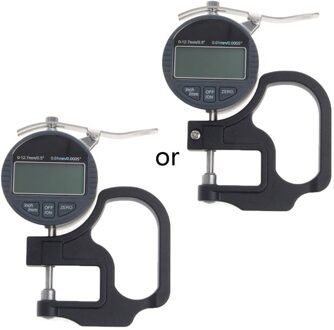0-12.7Mm Elektronische Micrometer Digitale Dikte Meter Gauge 0.01Mm Diepte Tester C7AD