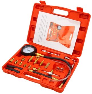 0-140PSI Brandstofpomp Druk Tester Druk Injector Gauge Test Kit