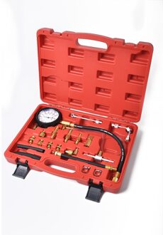 0-140PSI TU-114 Brandstofinjectie Auto Compressie Druk Test Gauge Fuel Meter Auto Fuel Test Tool Ventiel Removal Tool