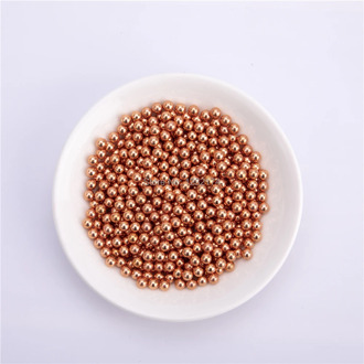 0.18inch 4.57mm Copper plated BB balls hunting balls slingshot balls bearing balls 2560PCS/KG