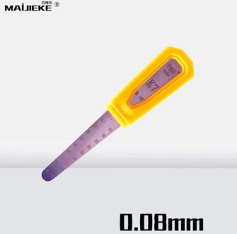 0.1Mm 0.08Mm 0.06Mm Rvs Card Gebogen Scherm Opening Tool Mobiele Telefoon Demonteer Repair Tool Voor Smartphone reparatie