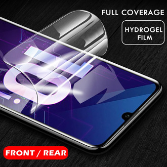0.1mm Protective Film for Huawei honor View 10 10i 20 Gel Screen protector for Honor Play 8 Pro 9 10 lite 3D back Hydrogel Film