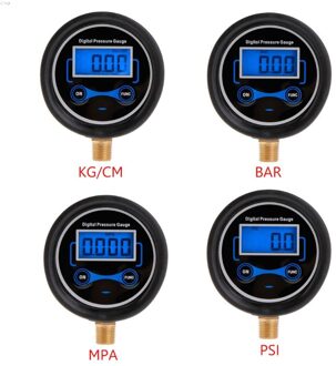 0-200PSI Lcd Digitale Bandenspanningsmeter Auto Auto Motorcycle Tyre Air Psi Meter 1/8 "Npt Ester Voor Auto Vrachtwagen motorfiets