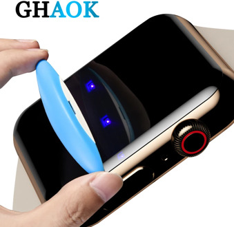 0.23mm Thin Protective Glass For Apple Watch 1 2 3 4 5 3D Full Coverage UV Tempered Glass For iWatch 4 3 2 Screen Protector