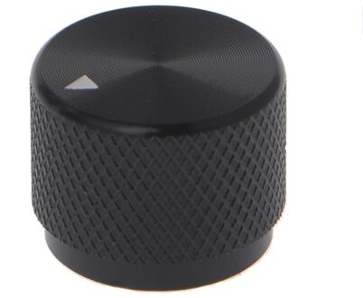 0.24 "Dia Zwart Aluminium Draaiknop Potentiometer Knop 20Mm X 16Mm Lw