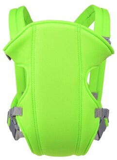 0-24Months Multifunctionele Draagzakken Ademende Voorkant Baby Comfortabele Sling Backpack Pouch Wrap Baby Riem Licht Groen