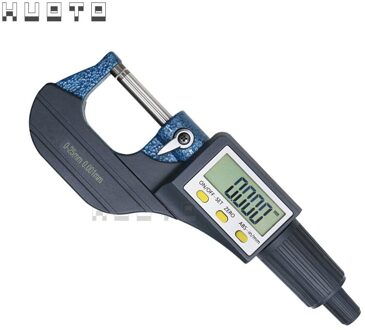 0-25Mm 0.001Mm Elektronische Buiten Micrometer Met Grote Lcd-scherm Digitale Micrometer Elektronische Digitale Schuifmaat Diktemeter