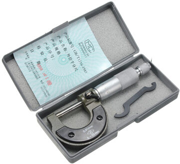 0-25mm 0.01mm Buiten Externe Metric Gauge Micrometer Nauwkeurig Meetinstrument met Doos Machinist Meten Toos