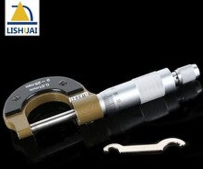 0-25mm 0.01mm Buiten Micrometer Schuifmaat Precisiemeetgereedschap