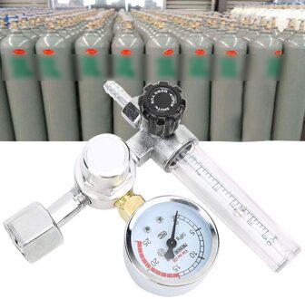 0-25Mpa Argon Regulator CO2 Mig Tig Flow Meter Gas Regulator Flowmeter Lassen Weld Gauge Argon Regulator Drukregelaar