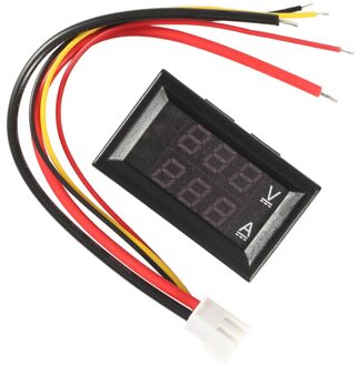 0.28 "Led DC0-100V 10A Digitale Voltmeter Amperemeter 2 In1 Multimeter 12V/24V Spanning Stroomsterkte Meter Volt amp Gauge Panel