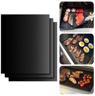 0.2Mm Dikke Ptfe Barbecue Grill Mat 33*40Cm Non-stick Herbruikbare Bbq Grill Matten Vel Grill folie Bbq Liner