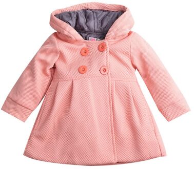 0-3 jaar Baby Meisjes Jassen Herfst Winter Kid Meisjes Kleding Warme Knop Hoodies Jas Kinderen Prinses Meisjes tops Jas Uitloper A / 24M