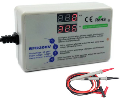 0-300V Output TV Home Auto Identification Lamp Bead Repair Tool Portable LED Backlight Tester Digital Display Measurement
