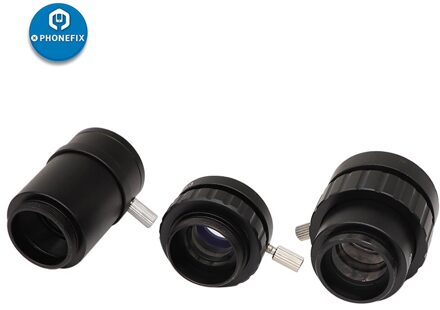 0.3X 0.5X C Mount Lens Adapter Szmctv 1/2 1/3 1X Adapter Voor Simul Focal Trinoculaire Stereo Microscoop Hdmi Vga Usb video Camera 1X en SZMCTV 1-2