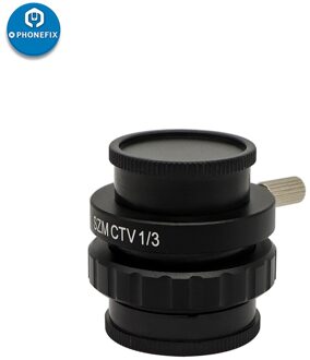 0.3X 0.5X C Mount Lens Adapter Szmctv 1/2 1/3 1X Adapter Voor Simul Focal Trinoculaire Stereo Microscoop Hdmi Vga Usb video Camera SZM CTV1-3