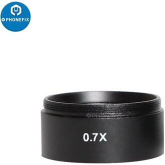 0.3X 0.7X 1X 0.5X 2.0X Microscoop Objectief WD30 WD165 WD287 Lens Voor Trinoculaire Microscoop Stereo Microscoop Extra