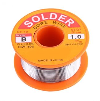0.5/0.6/0.8/1.0 Mm Lasdraad Roll Flux 2% 45FT Tin Tin Lead Wire Melt Rosin core Soldeer Soldeer Wire Roll 50/100G Core Draad 0.5mm 100g