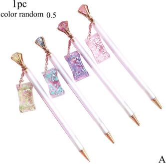 0.5/0.7 Mm Leuke Diamond Vulpotlood Kawaii Snoep Hanger Automatische Potlood Voor Kids Girls School Kantoorbenodigdheden Briefpapier
