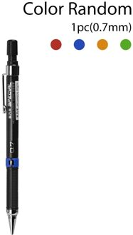 0.5/0.7Mm Automatische Mechanische Potlood Tekening Schrijven Schilderen Gereedschap Briefpapier Grafiet Leads Potloden Schets Office Supply 0.7mm pen
