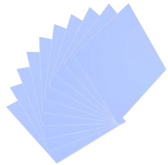 0.5/1/2mm 100x100mm Silicone Thermal Pad Sheet Computer PC CPU Graphics Chip Heat Sink Heatsink Cooling Conductive Thermal Pad