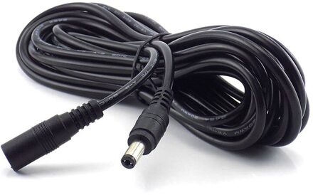 0.5 M-10 M 12 V DC Power Kabel Vrouw naar Man Plug Verlengsnoer Adapter 12 V Power cords 5.5x2.1mm Voor LED strip licht Camera 5m