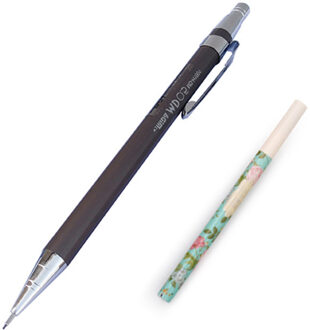 0.5 Mm Iron Metalen Vulpotlood Met Refill Briefpapier Creatieve Press Automatische Pennen Voor Student Schrijven Office School Supply