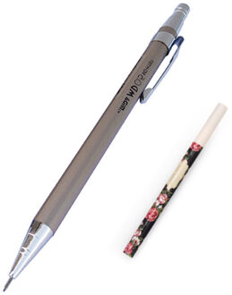 0.5 Mm Iron Metalen Vulpotlood Met Refill Briefpapier Creatieve Press Automatische Pennen Voor Student Schrijven Office School Supply