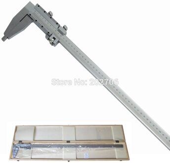 0-500Mm Zware Schuifmaat 20Inch Schuifmaat Met 100Mm Lange Kaak