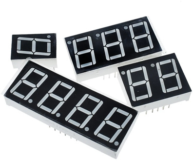 0.56inch LED display 7 Segment 1 Bit/2 Bit/3 Bit/4 Bit Digit Tube Red Common Cathode / Anode Digital 0.56 inch led 7segment