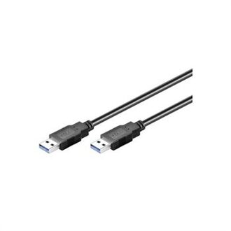 0.5m USB 3.0 A/A USB-kabel 0,5 m USB 3.2 Gen 1 (3.1 Gen 1) USB A Zwart