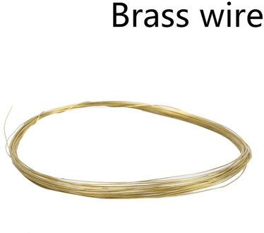 0.5Mm 0.6Mm 0.8Mm 1Mm 5Meter Messing Koperdraad Diy Blote Koperdraad Kabel Wikkeldraad coil Koperdraad 0.8mm x 5m