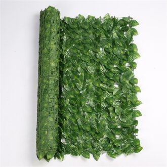 0.5X3M Kunstmatige Ivy Privacy Hek Scherm Kunstmatige Hagen Hek En Faux Ivy Vine Leaf Decoratie Voor Outdoor decor Tuin