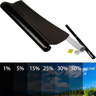 0.5X6 M 5% 15% 25% 35% 50% Auto Accessoires Auto Thuis Glas Window Tint Tinting Film Roll Schraper auto Dak Window Tint Film Glas
