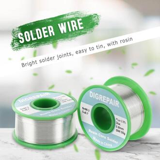 0.6/0.8/1.0 Mm Tin Tin Lead Wire Melt Rosin Core Soldeer Soldeer Wire Roll Loodvrij soldeer Draad Voor Elektrische Soldeer Rohs 0.6mm 100g