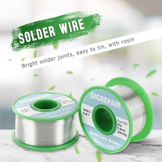 0.6/0.8/1.0 Mm Tin Tin Lead Wire Melt Rosin Core Soldeer Soldeer Wire Roll Loodvrij soldeer Draad Voor Elektrische Soldeer Rohs 1.0mm 100g