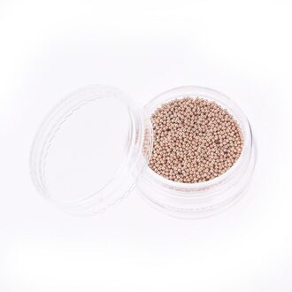 0.6 Mm Mini Kleine Rvs Kralen Nagels Decoraties Rose Goud Goud En Zilver Diy Tool Nail Studs Accessoires roos goud